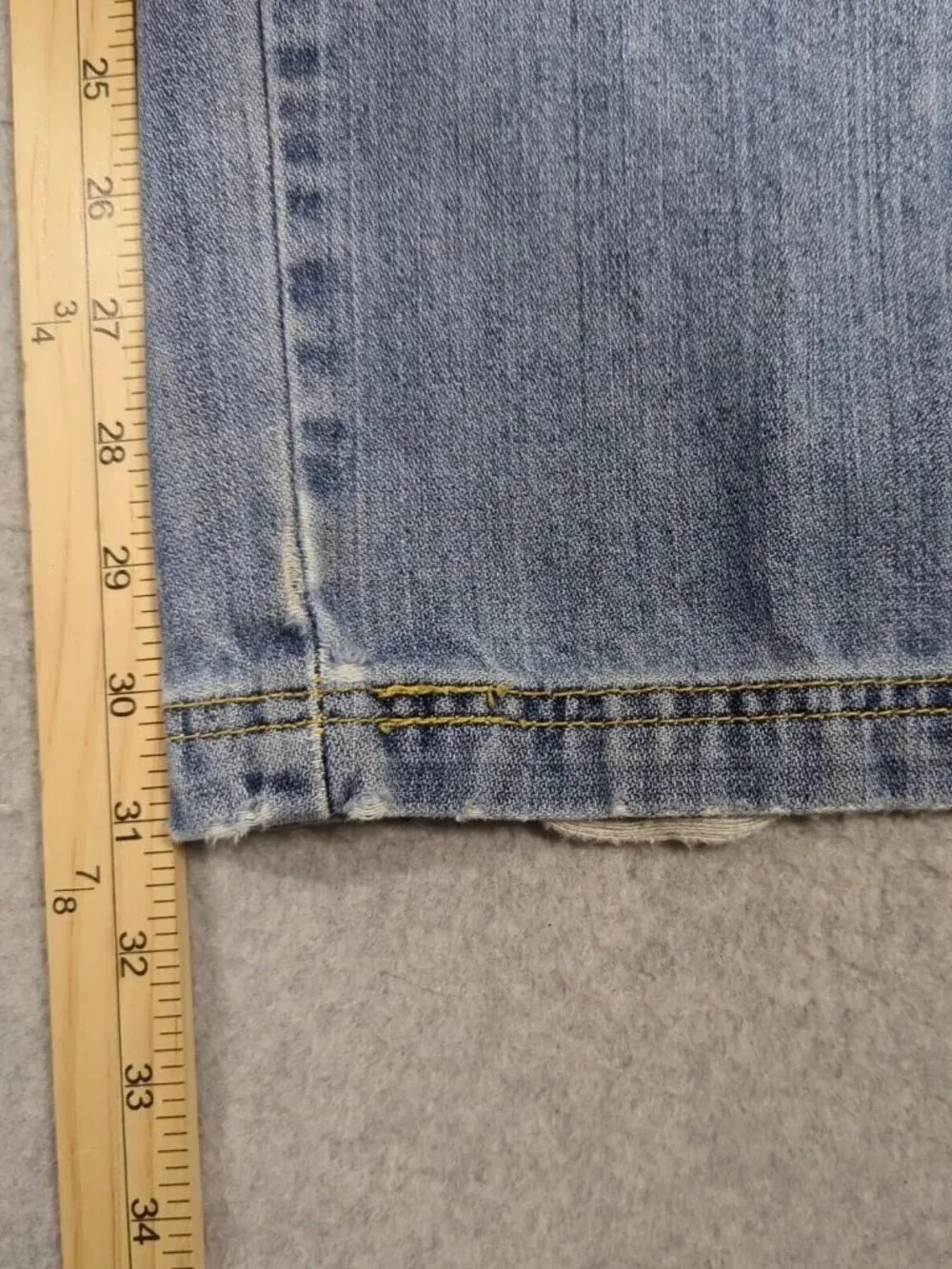 Levi's Silver Tab Carpenter Jeans Men's 33x32 (Fit 33x31) Blue Faded Baggy